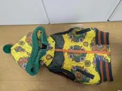 花柄・チェック柄ダウンベスト