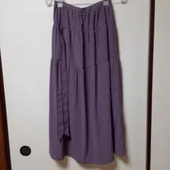 カネコイサオ スカート　紫のサムネイル
