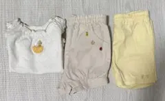 ファミリア　70 60 ベビー服セット 3点セット