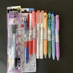 スヌーピーペン色々10本