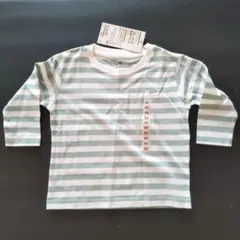 【新品／匿名配送／喫煙者＆ペット無し】無印良品 長袖シャツ（サイズ80）