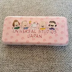 USJ スヌーピー 缶ケース
