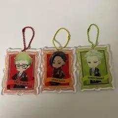 ツイステ　アクリルキーホルダーセット（Trey, Jamil, Sebek）