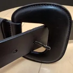 未使用品タグ付き　MONCLER レザー ベルト サイズ36 黒 未使用品タグ付きMONCLER レザー ベルト サイズ36 黒