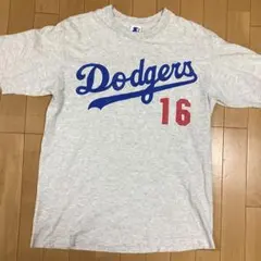 希少 STARTER USA製 ドジャース 野茂英雄 Tシャツ ヴィンテージ M