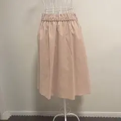 フレアスカート ひざ丈