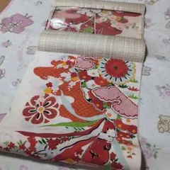 和柄 扇子模様 敷き布団 中古品のシーツお付けいたします - メルカリ