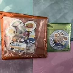 鬼滅の刃　ufotableCafe TOGO 広島 アクスタ缶バッジ　嘴平伊之助