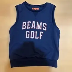 BEAMS GOLF ノースリーブ ベスト グレー - メルカリ