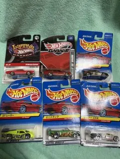 ホットウィール ミニカーセット 6台