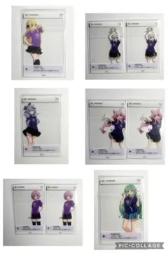 にじさんじ にじフェス VIOLET クリアカード 9枚セット