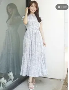 プリーツワンピース