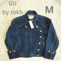 GU デニムブルゾン by rokh +X ブルー M