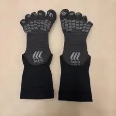 【美品】TABIO 5本指ソックス ブラック　S(23-25) 1回使用