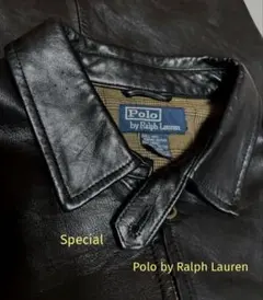 POLO Ralph Lauren ラム　レザージャケット 中古・古着通販】POLO RALPH LAUREN (ポロ・ラルフローレン
