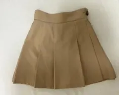 ベージュ プリーツスカート ミニ丈 snidelのサムネイル