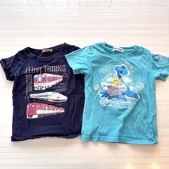 110cm 半袖　ポケモン　Tシャツ　トップス　2枚セット