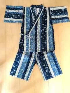 美品　男の子　甚平　140 上下セット