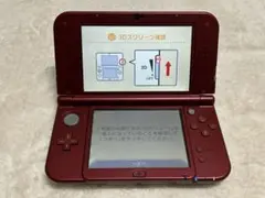 New ニンテンドー3DS LL メタリックレッド　本体