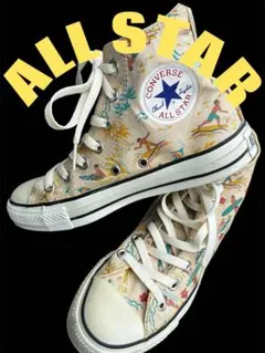 ALLSTAR コンバース　夏模様　スニーカー　24.5cm