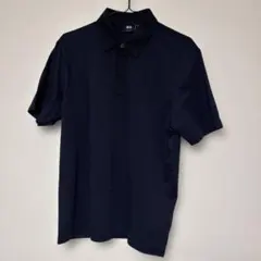 UNIQLO x Theory メンズ ポロシャツ ネイビー Mサイズのサムネイル