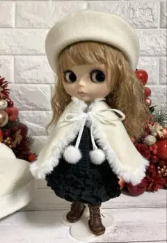 【370】Blythe outfit ブライスアウトフィット　ウールコート