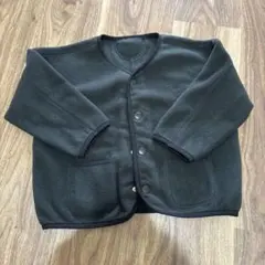 キッズ　黒 フリース