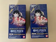 (新品未開封)ロマンスドーン ROMANCE DAWN テープ付 2box