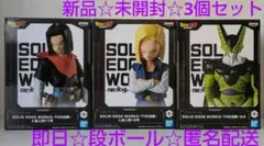 ドラゴンボール SOLID EDGE WORKS THE出陣 17号18号 セル