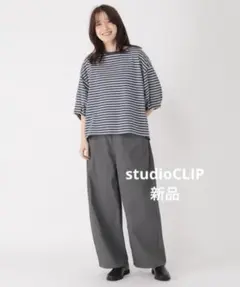 studioCLIP ワイドパンツ ブラック L