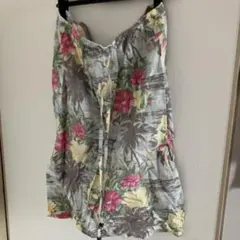 花柄　薄手スカートのサムネイル