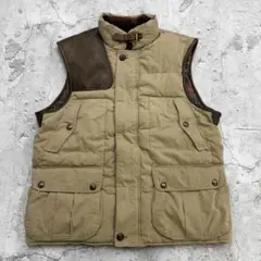 Polo Ralph Lauren　ハンティングベスト　L　ベージュ　古着