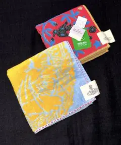 Vivienne Westwood タオルハンカチ 2枚　うさぎ　鳥　新品