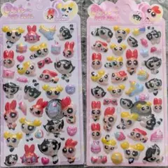 パワーパフガールズ　立体シール　 2シートセット