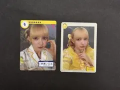 FRUITS ZIPPER 早瀬ノエル クリアトレカ 2枚セット