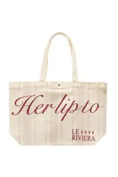 Herlipto Ice Cream/Large Tote Beige - メルカリ