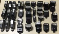 【Canon】フラッシュ・アクセサリー大量セット 動作品多数 コレクション品 Canon】フラッシュ・アクセサリー大量セット 動作品多数 コレクション