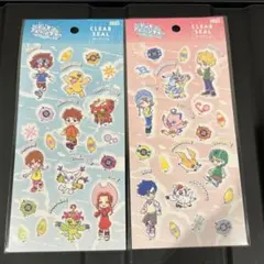 デジモンアドベンチャー クリアシール 2枚セット