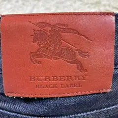 【希少】BURBERRY BLACK LABEL ジーンズ デニム　ノバチェック