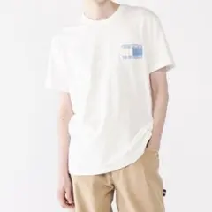 TOMMY JEANS ペイズリー柄 Tシャツ ホワイト XLサイズのサムネイル