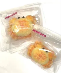 MOMOCO スクイーズ カニパン 親子セット