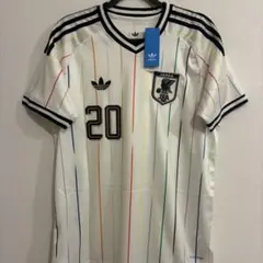 新品・試着のみ】サッカー日本代表 アウェイユニフォーム 久保建英 L