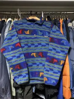 Patagonia Synchilla 総柄　USA製