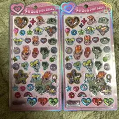 【正規品】パワーパフガールズ うるちゅるポップシール