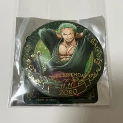 ワンピース バースデージュエリー缶バッジ ゾロ