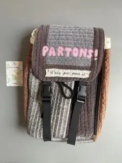 新品未使用 TAMBERE×こどもビームス キルト リュックのサムネイル