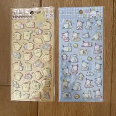 ぷくっとシール　サンリオ シール 2シートセット
