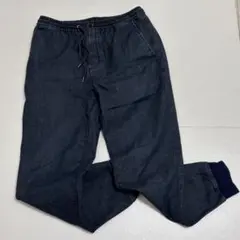 GU ダークブルー ジョガーパンツ　サイズS
