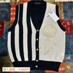 美品「BODYSONG.」カシミア100%Vネックカーディガン 日本製 S相当 
