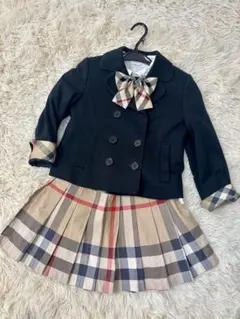 バーバリー　120cm前後　フォーマル4点セット